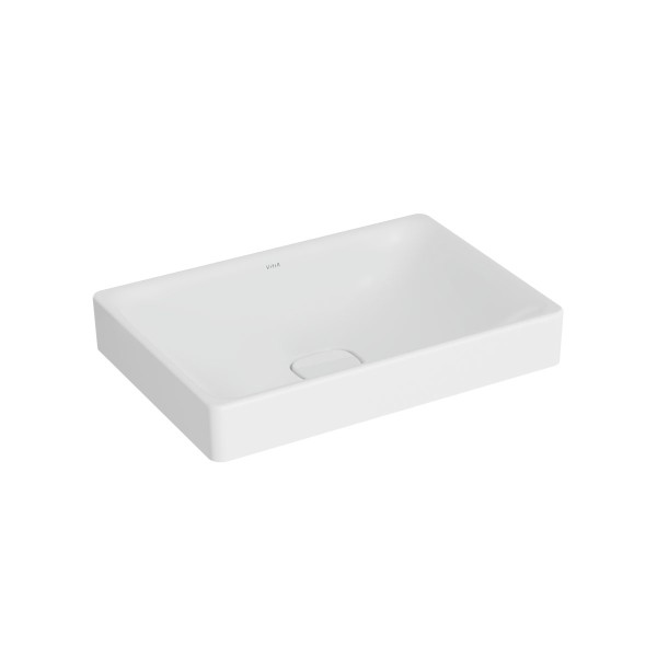 VitrA New Metropole Aufsatzschale freistehend rechteckig 60 x 40 cm ohne,7535B401-1398