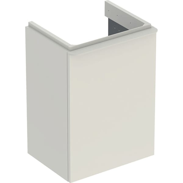Geberit Smyle Square Unterschrank für Handwaschbecken, m. 1 Tür re 44,2x61,7x35,6cm, sand-grau, 5003
