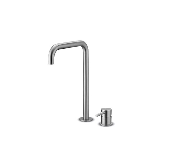 JEE-O Slimlime Stand 2-Loch Waschtischarmatur, hoch, bronze, 800-1774