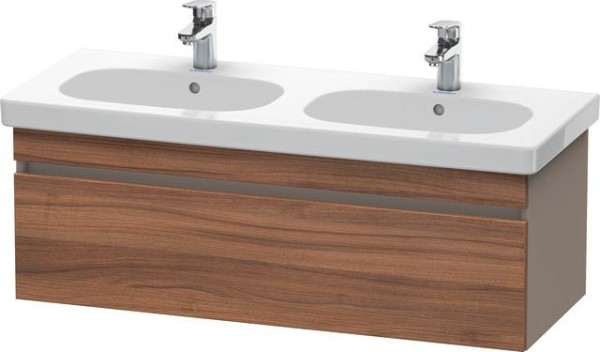 Duravit DuraStyle Waschtischunterbau wandhängend Nussbaum & Basalt Matt 1150x453x398 mm - DS63860794