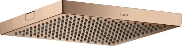 Hansgrohe Kopfbrause Axor Starck 240x240mm Polished Red Gold