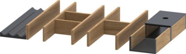Duravit Einrichtungssystem Set 442x371x55 mm Na Ei MH