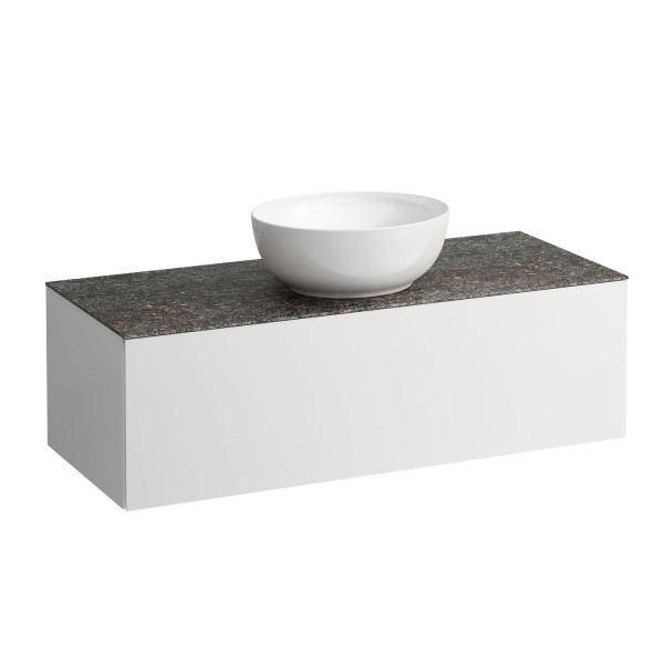 LAUFEN Waschtischunterschrank und Waschtischplatte ALESSI 500x1200x370