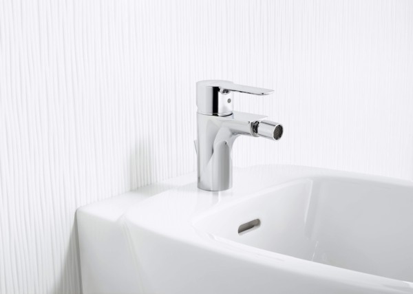 Hansa Einhand-Einlochbatterie für Sitzwaschbecken Hansaligna 0606 verchromt
