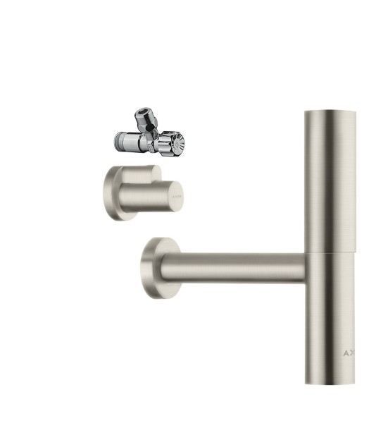 Hansgrohe Design Siphon Set Flowstar Axor Edelstahl Optic
