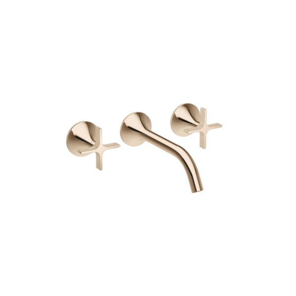 Dornbracht Waschtisch-Wandbatterie ohne Ablaufgarnitur VAIA 36712809 Champagne (22kt Gold)