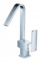 Neuesbad 5000 Neuesbad 5000 Waschtischarmatur Hebel seitlich / eckig / ch