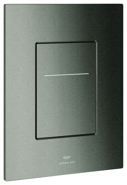 GROHE WC-Betätigung Arina 104644 eckig Silk Motion hard graphite gebürstet, 104644AL00