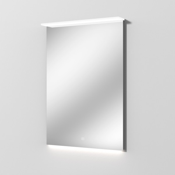 Sanipa Reflection Lichtspiegel LUCA 60 mit LED-Lichtsegel, B:600, H:840, T:30mm, LS0419Z