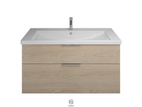 Burgbad Eqio SEYQ123 Burgbad Eqio SEYQ123 Waschtischkombination, L: 1230, B: 490, H: 645mm, SEYQ123-F3180-G0146