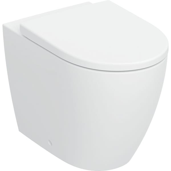 Geberit iCon Set Stand-WC, Tiefspüler, wandbündig