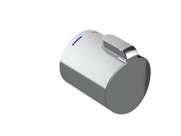 Keuco THM-Griff Ersatzteil ARM 50100 kpl. verchromt zu 51673/51674, 50100010197