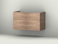 Sanipa Sanipa Waschtischunterschrank mit Auszügen (3way) BR74512, Esche Natural-Touch 582,0x982,0x462,0