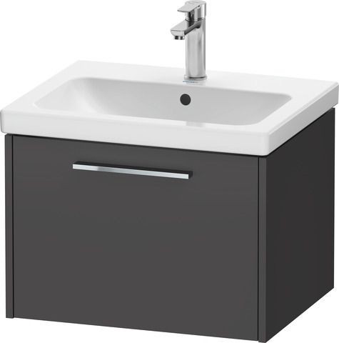 Duravit D-Code Waschtischunterschrank wandhängend Auszug 1,