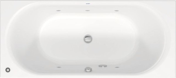 Duravit D-Neo Whirlwanne Weiß 1800x800 mm - 760476000JP1000
