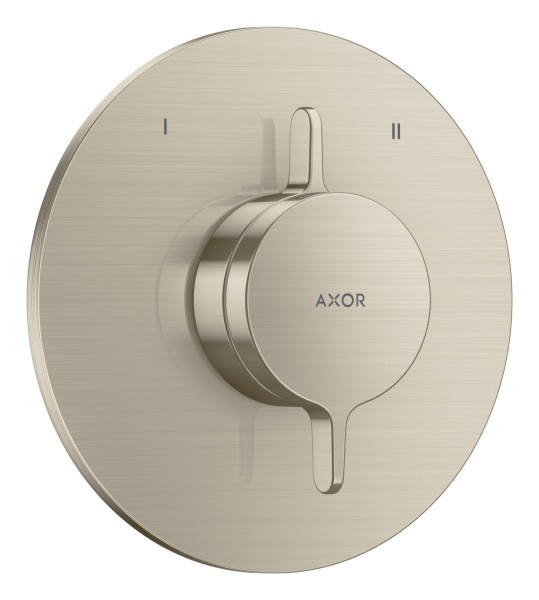 Hansgrohe Mischer Unterputz AXOR One für 2 Verbraucher brushed nickel, 48415820