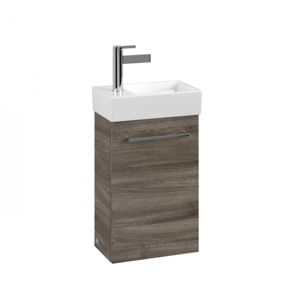 Villeroy & Boch Avento Waschbeckenunterschrank, 1 Tür, 340 x 514 x 202 mm, Stone Oak
