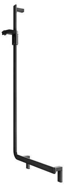 KEUCO AXESS Winkelgriff 90° mit Brauseschieber links, Metall, B: 58,1 x H: 130,1 cm, 35006371302