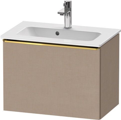 Duravit D-Neo Waschtischunterbau wandhängend Leinen Matt 610x372x440 mm - DE4268034750000