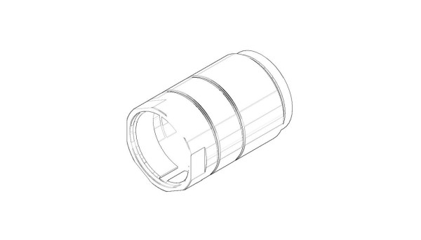 Dornbracht Hülse Aufnahmehülse für Kartusche Ersatzteile 90170118700 D. 48,7 x 74,3 mm
