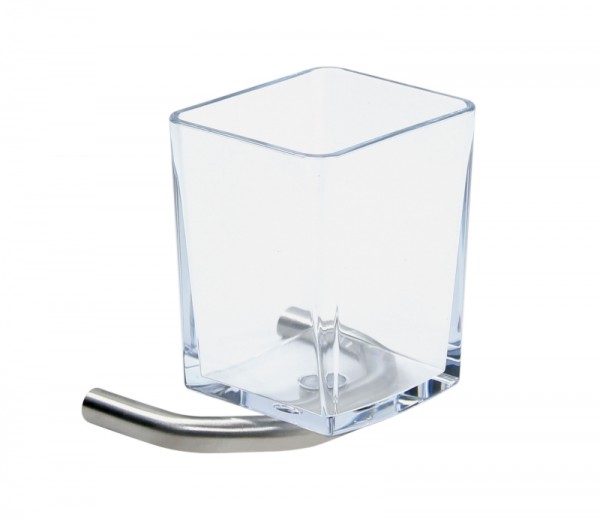 Koh-i-Noor TRATTO gebürsteter Edelstahl, Wandbecher, 7118S, gebürsteter Edelstahl