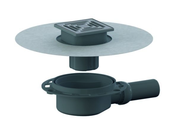 Dallmer Bodenablauf DallDrain Select OM, DN 50, 120 x 120 mm, 517579