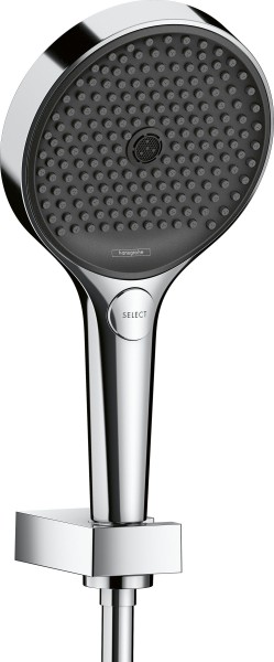 Hansgrohe Brausenset Rainfinity 130 3jet Porter chrom mit 1250mm Brauseschlauch, 26852000