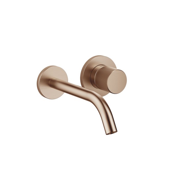 Dornbracht META PURE Waschtisch-Wand-Armatur ohne Ablaufgarnitur META 36860664 Bronze gebürstet, 368