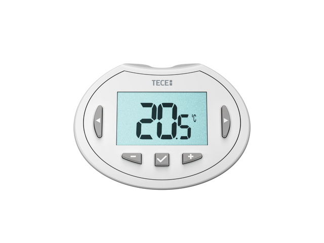 Tece floor Heizkörper-Thermostatkopf SH-RC Display, 2 x AAA, 77420072 77420072