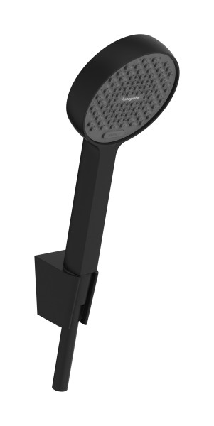Hansgrohe Brausehalterset Activera Select S 95 2jet EcoSmart Schlauch 1250mm mattschwarz, 28052670