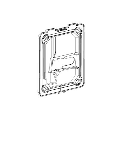 Schell Montagerahmen EDITION E für WC und Urinal, ab 2016, 777000099
