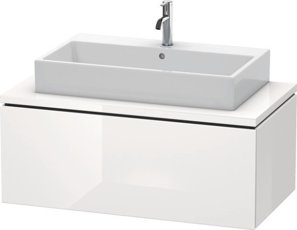 Duravit L-Cube Konsolenwaschtischunterbau wandhängend Weiß Hochglanz 1020x547x400 mm - LC581408585