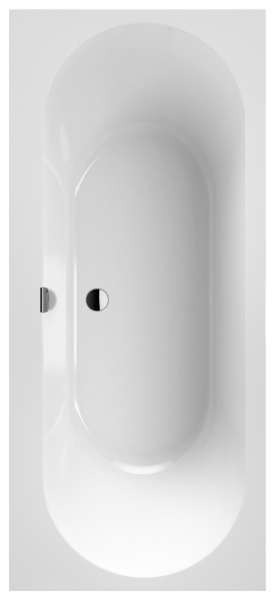 Villeroy & Boch Badewanne Oberon 2.0 1700 x 750 mm weiß alpin, UBQ170OBR2DV-01