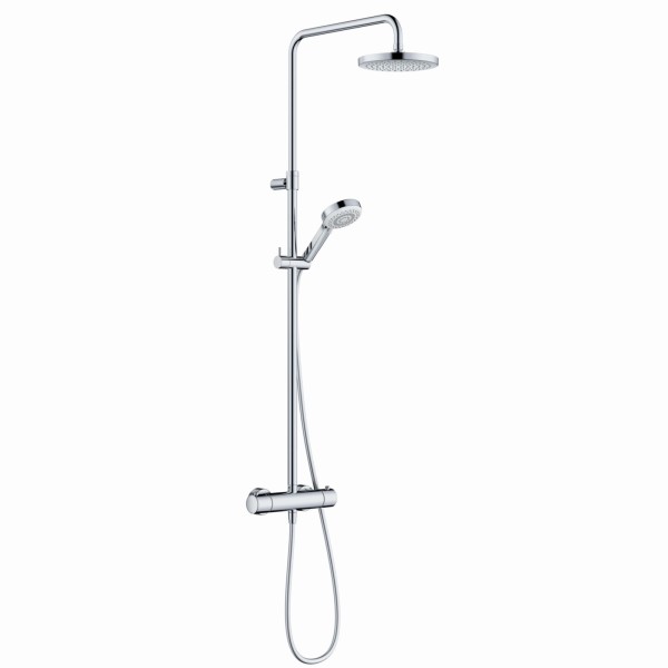 Kludi DIVE DIVE S 3S Thermostat Dual Shower System chrom, 6807905-00