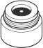 Dornbracht Luftsprudler Ersatzteile 90230106802 M18x1 5,7 l/min. Platin