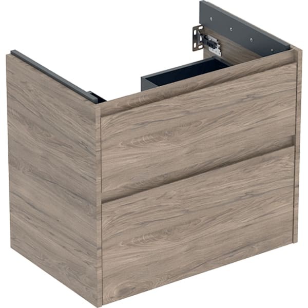 Geberit Renova Plan Unterschrank für Waschtisch, mit zwei Schubladen: 69.3x60.6x44.6cm, 504029JR1