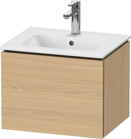 Duravit L-Cube Waschtischunterbau wandhängend Natur Eiche Matt 520x421x400 mm - LC611803030