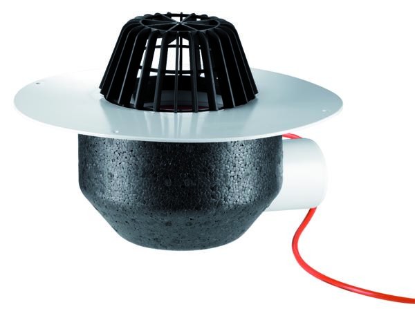 Dallmer Dachablauf 64 H PVC, beheizt, DN 70, 643179