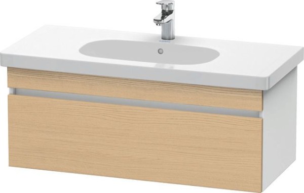 Duravit DuraStyle Waschtischunterbau wandhängend Natur Eiche & Weiß Matt 1000x453x398 mm - DS6385030