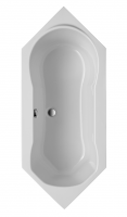 Acryl Sechseck-Badewanne Acryl Sechseck-Badewanne Ravenna 1900x800 mm, weiß