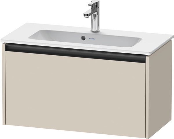 Duravit Ketho.2 Waschtischunterbau wandhängend Taupe Supermatt 810x390x440 mm - K25056083830000