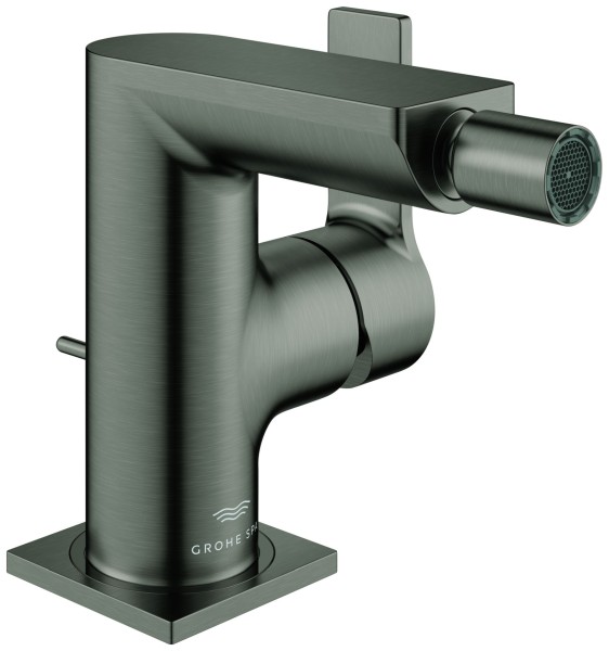 GROHE Bidetarmatur Allure 24160_1 hard graphite gebürstet, 24160AL1