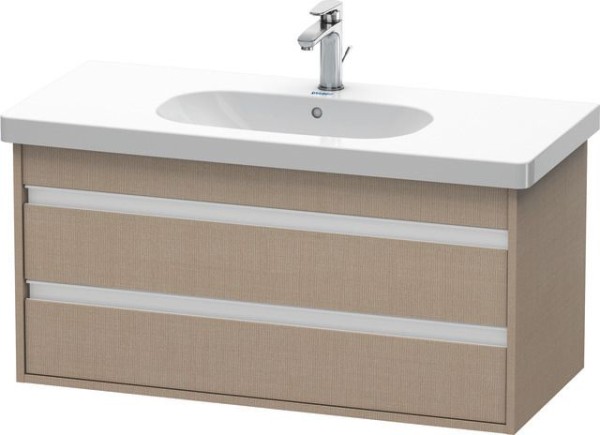 Duravit Ketho Waschtischunterbau wandhängend Leinen Matt 1000x455x480 mm - KT664807575