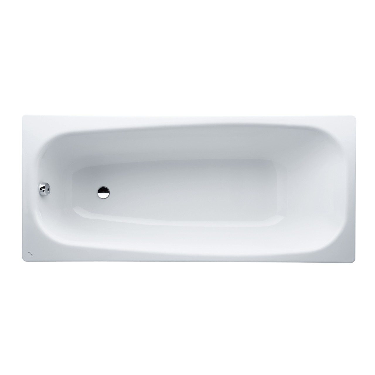 LAUFEN Körperform Badewanne LAUFEN Pro 1700x750x410, weiß, ohne Antislip, 22595.0, 2259500000401 H2259500000401