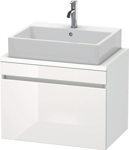 Duravit DuraStyle Konsolenwaschtischunterbau wandhängend Weiß Hochglanz & Matt 700x478x512 mm - DS53