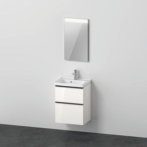 Duravit D-Neo Möbelwaschtisch mit Waschtischunterbau und Spiegel 500x400x2000 mm - DE0143022220000