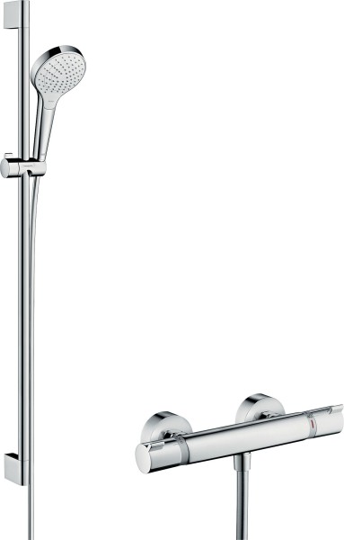 Hansgrohe Brausenkombi Croma Select S Vario/ Ecostat Comfort Unica Crometta 900mm, 27014400