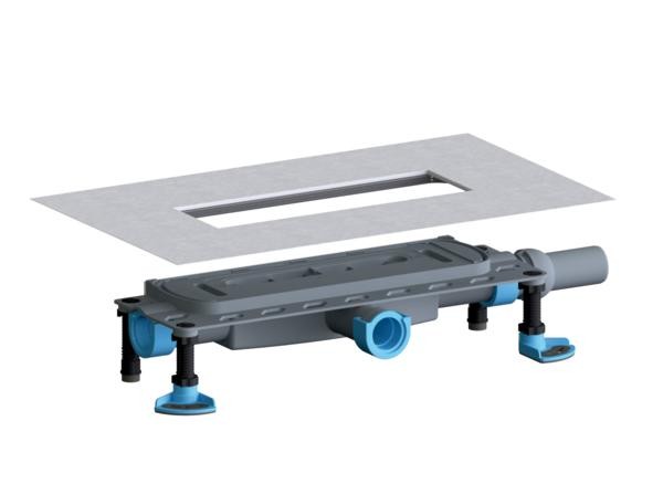 Dallmer Ablaufgehäuse DallFlex Plan, DN 40, 539014