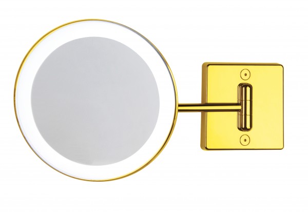 Koh-I-Noor DISCOLOLED Direkter Stromanschluss. Einfacher Arm Ø 23 , Gold, C35/1G2