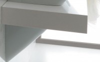 Axa one Serie 138 Axa one Serie 138 Halbsäule, B: 500 mm, weiss glänzend